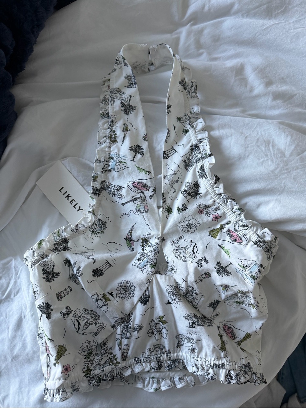LIKELY Halter Top